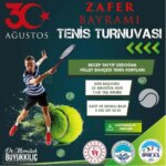 zafer bayrami heyecani tenis kortlarina tasiniyor uYc2167L
