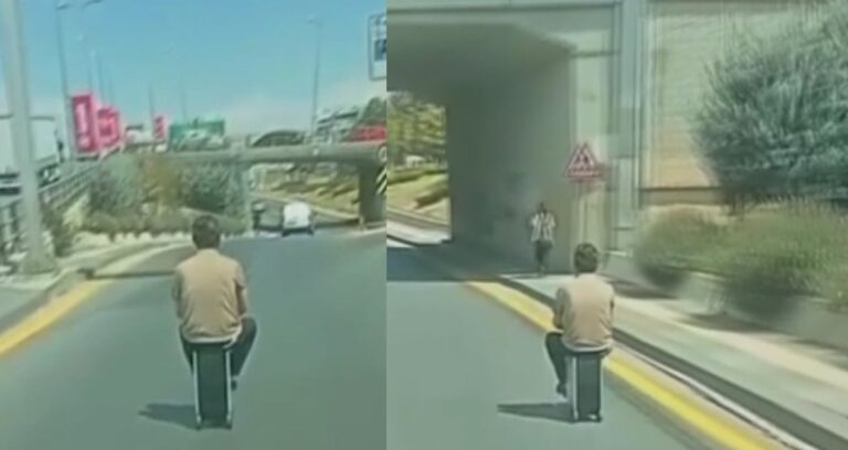 ankara trafiginde tuhaf anlar goren donup bir daha bakti y3CsTeFs