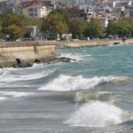 poyraz tekirdagda deniz ulasimini aksatti dHFGYLnn