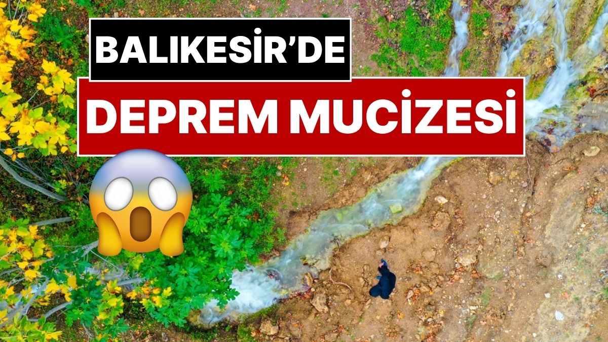 balikesir sindirgida deprem mucizesi 20 yil once kuruyan su kaynagi deprem sonrasi akmaya basladi 7HLauidb.jpg