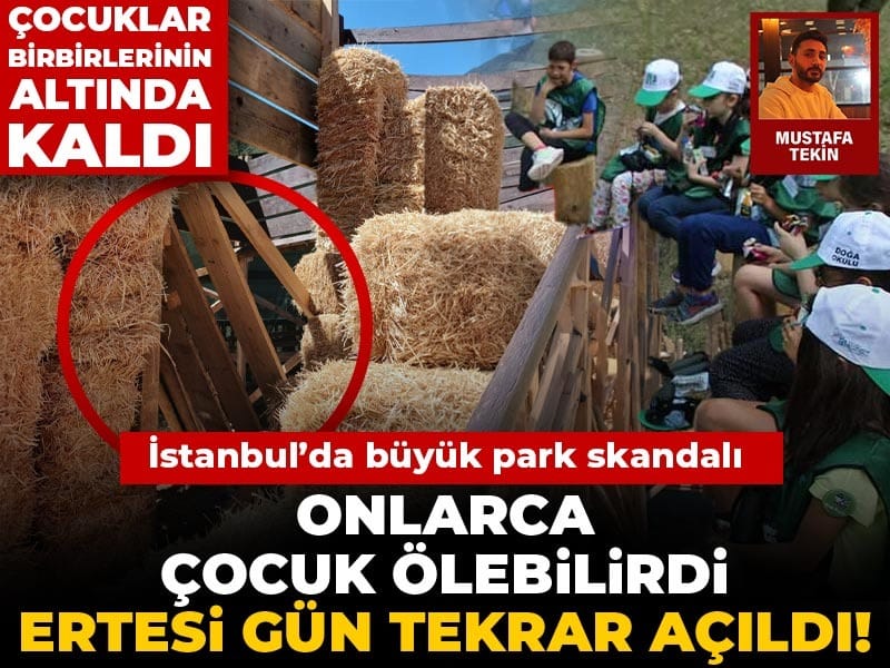 İstanbul’da Park Faciası: Çocuklar Güvenlik Açıkları Nedeniyle Tehlikede
